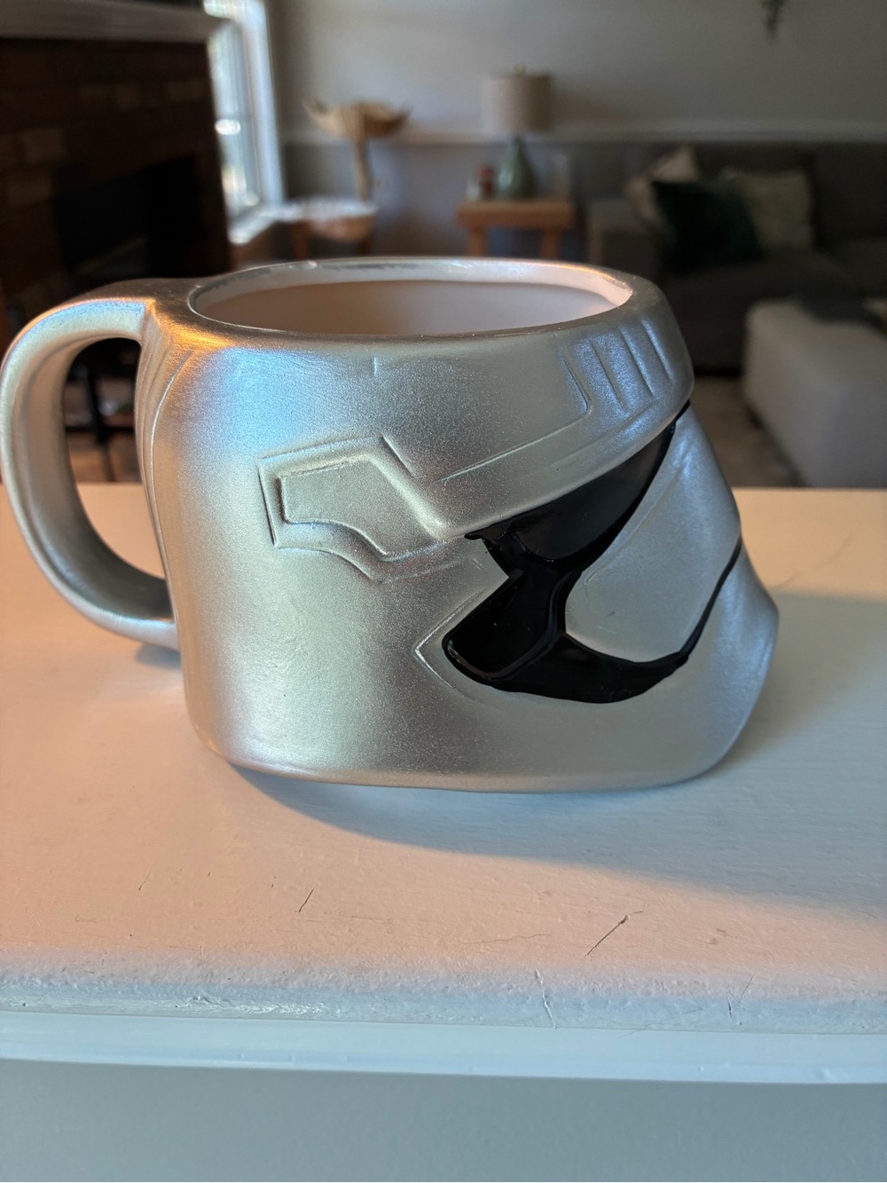 Star Wars Silver Stormtrooper Helmet Mug